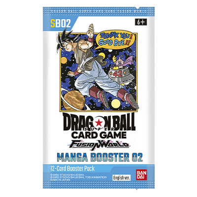 DBZ - Display SB02 - Manga Booster 02 display x1 (JPN)