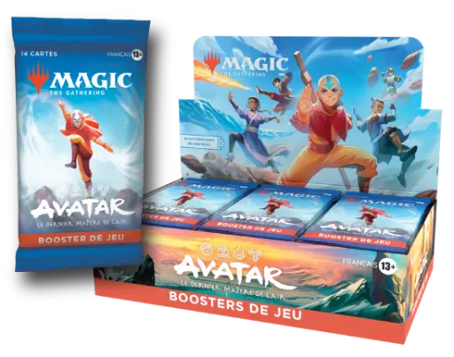 MAGIC - AVATAR, Le Dernier Maître de L'Air - Display booster de jeu (30 Boosters) (FR)