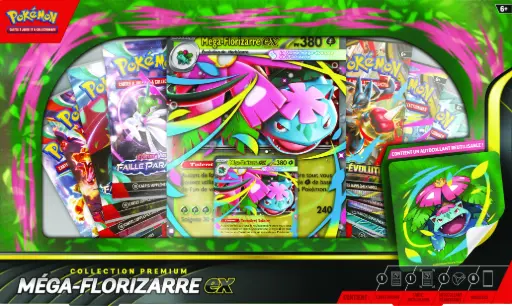 ME01 - Collection avec Figurine Mega-Florizarre-EX (FR) x1