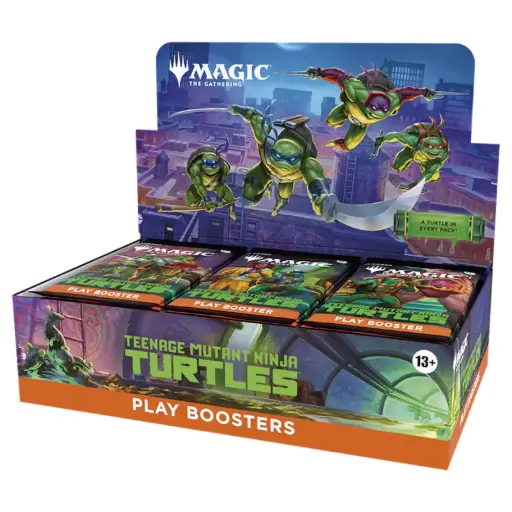 TORTUE NINJA - Display booster de jeu (30 Boosters) (FR)