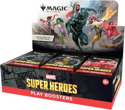 SUPER HEROES - Display booster de jeu (30 Boosters) (FR)
