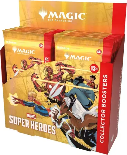 SUPER HEROES - Display booster collector (30 Boosters) (FR)