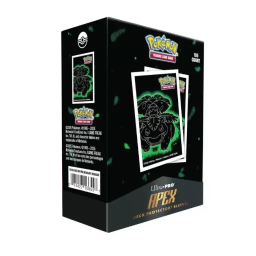 UP - Pokémon : Apex Deck Protector Sleeves: Neon Kanto : Venusaur (105 Sleeves)