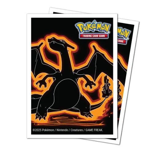 UP - Pokémon : Apex Deck Protector Sleeves: Neon Kanto : Charizard (105 Sleeves)