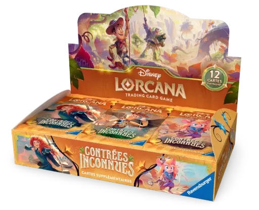 Contrées Inconnues : Display x24 boosters (FR)