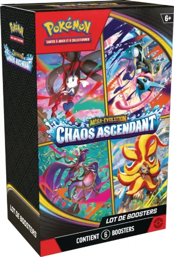 [POK1010403102] ME04 - Bundle Chaos Ascendant 6 boosters (FR)